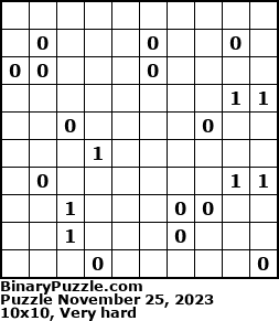 Binary Puzzle