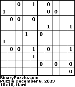 Binary Puzzle