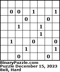 Binary Puzzle