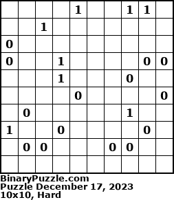 Binary Puzzle