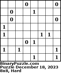 Binary Puzzle