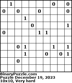 Binary Puzzle