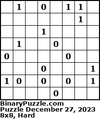 Binary Puzzle