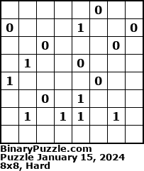 Binary Puzzle