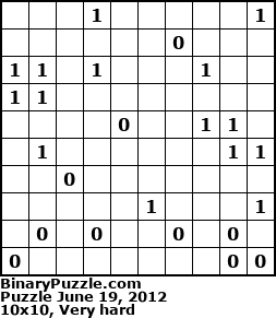 Binary Puzzle