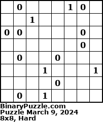 Binary Puzzle