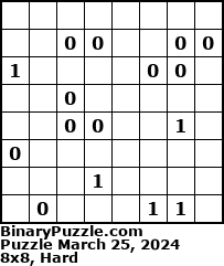 Binary Puzzle