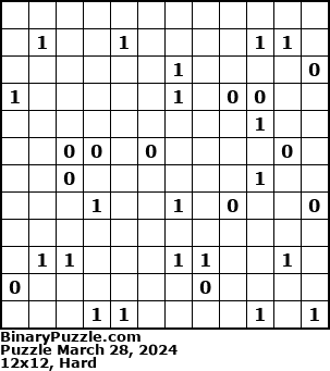 Binary Puzzle