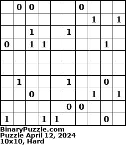 Binary Puzzle