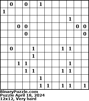 Binary Puzzle