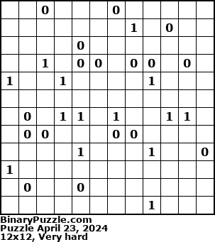 Binary Puzzle