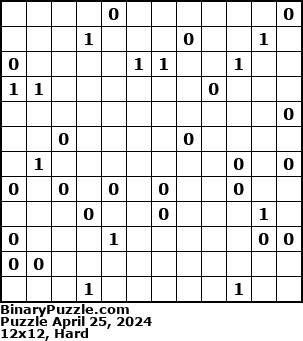 Binary Puzzle