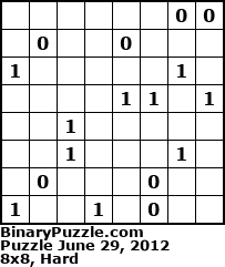 Binary Puzzle