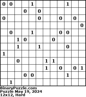 Binary Puzzle