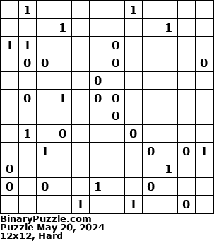 Binary Puzzle