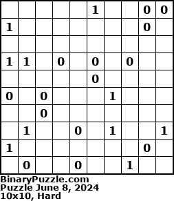 Binary Puzzle