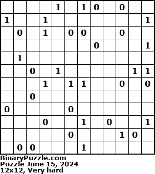 Binary Puzzle