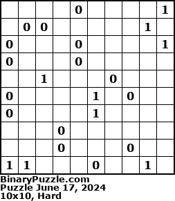 Binary Puzzle