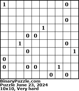 Binary Puzzle