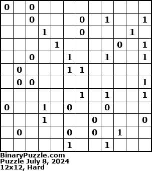 Binary Puzzle