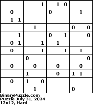 Binary Puzzle