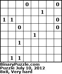 Binary Puzzle