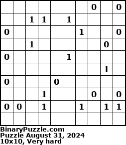 Binary Puzzle