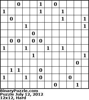 Binary Puzzle