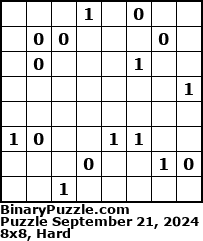 Binary Puzzle