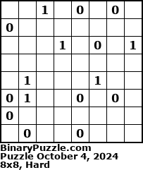 Binary Puzzle