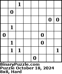 Binary Puzzle