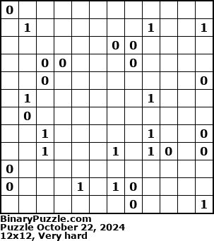 Binary Puzzle