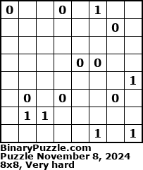 Binary Puzzle