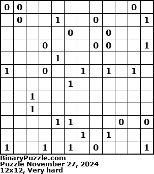 Binary Puzzle