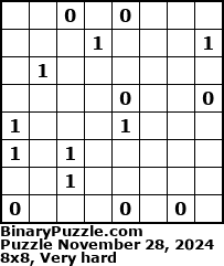 Binary Puzzle