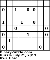 Binary Puzzle