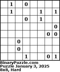 Binary Puzzle