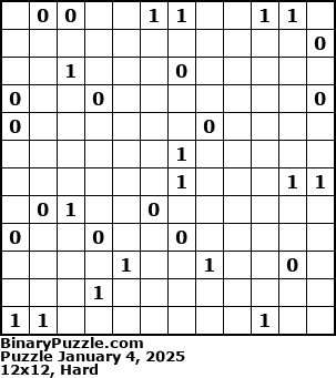 Binary Puzzle