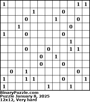 Binary Puzzle
