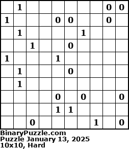 Binary Puzzle