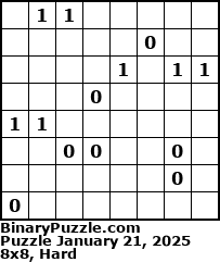 Binary Puzzle