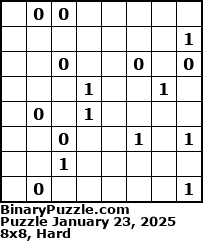 Binary Puzzle