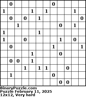 Binary Puzzle