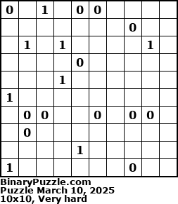 Binary Puzzle