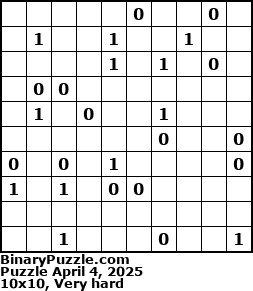 Binary Puzzle