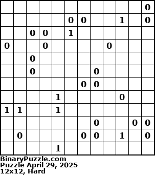 Binary Puzzle
