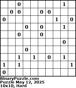 Binary Puzzle