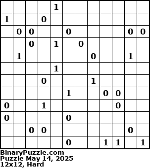 Binary Puzzle