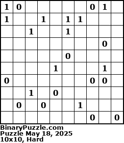 Binary Puzzle