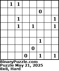 Binary Puzzle